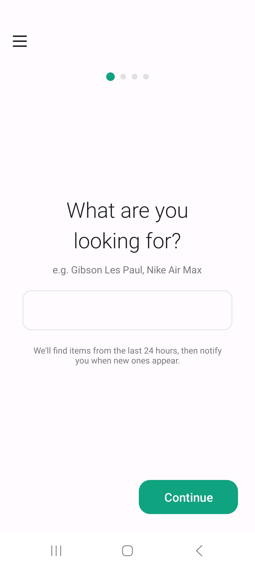 Enter search keywords in FlowMarket